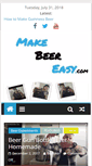 Mobile Screenshot of makebeereasy.com